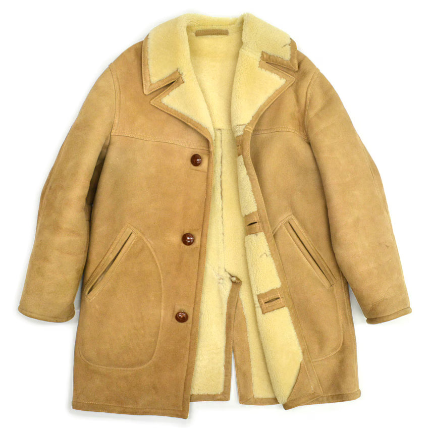 ~70's SAKS FIFTH AVENUE Shearling Coat ... 36