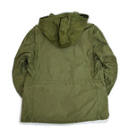 60's US ARMY M-65 2nd Aluminum Zipper... MS