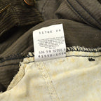 90's Deadstock Levi's 550 'relaxed fit' charcoal black corduroy pants...W31×L34
