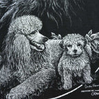 90's ONEITA Poodle T-shirt... L