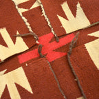 circa 1940's~ Navajo Rug Brown... 50cm×50cm
