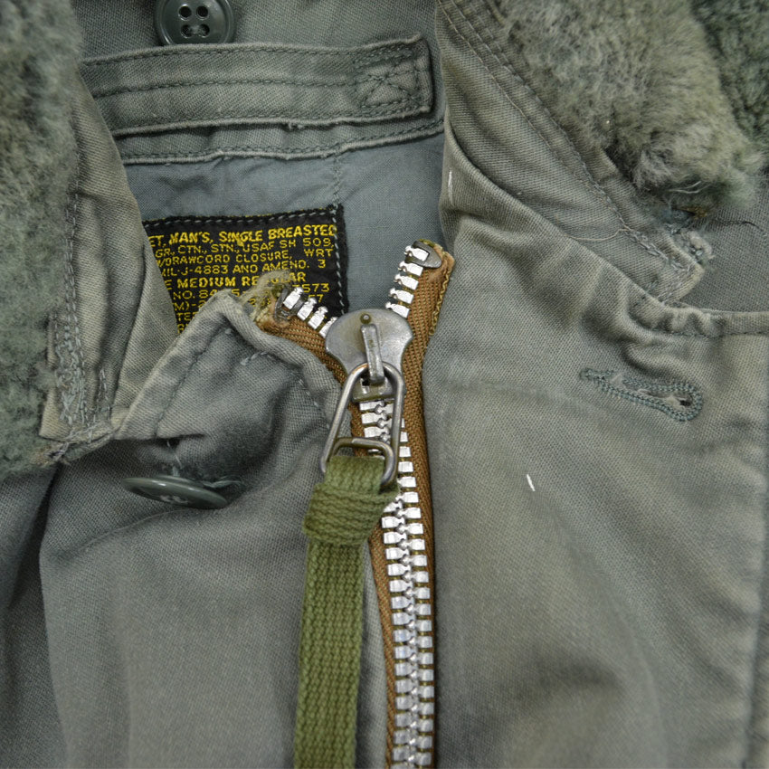 50's USAF Sage Green Field Jacket - Modified - Rare!! ...