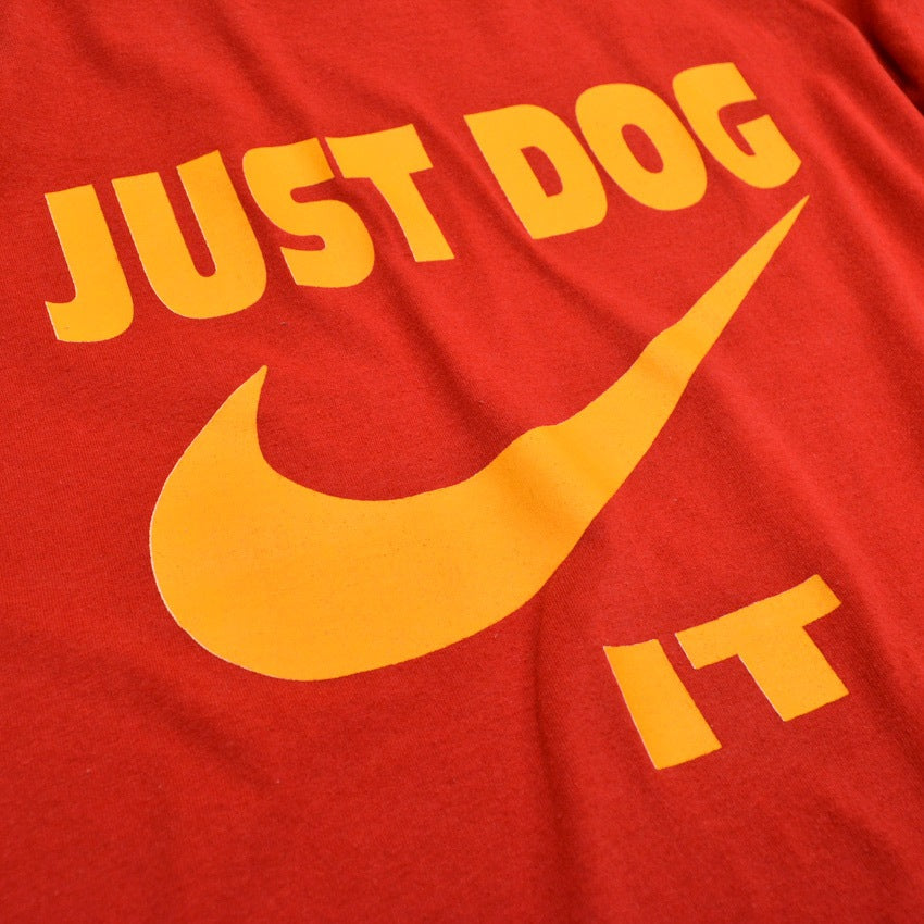 90's NIKE Parody 'JUST DOG IT' T-shirt... XL