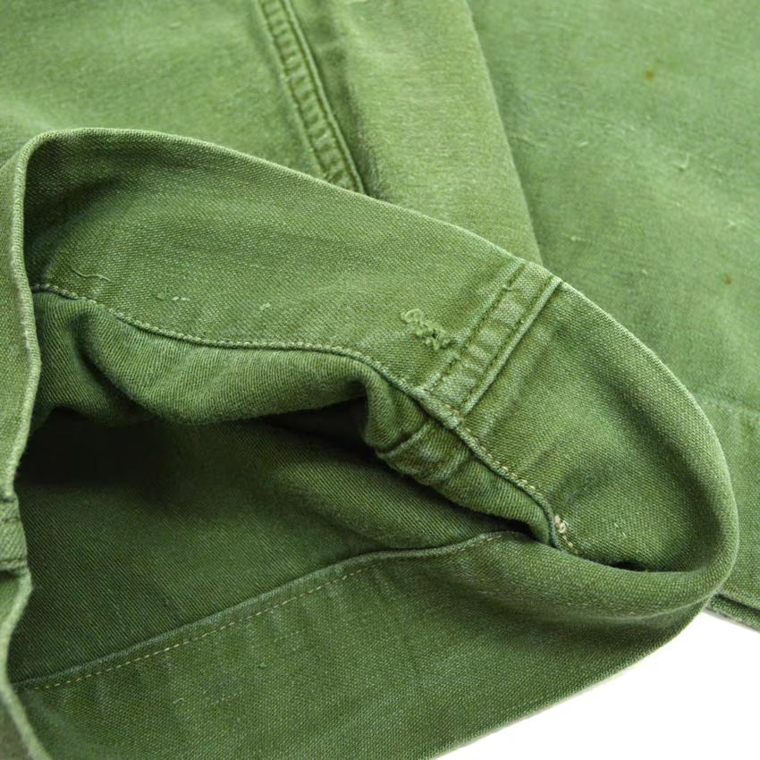 60's USMC P-58 UTILITY COTTON SATEEN TROUSERS... W33×L28