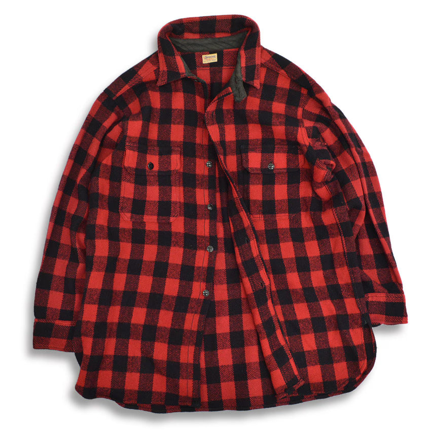 1930s- SPAIDE chin strap wool shirt...