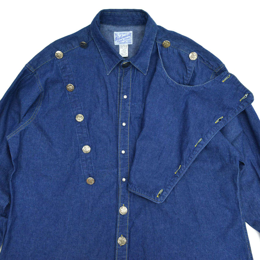 80's~ Rockmount Ranch Wear Denim Western Shirts...
