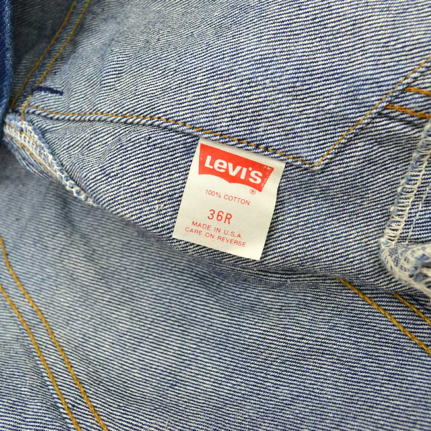80's Levi's 70506 DENIM JACKET...36R