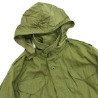 80's Deadstock USARMY M-65 OD 3rd Brass Zipper ... SR