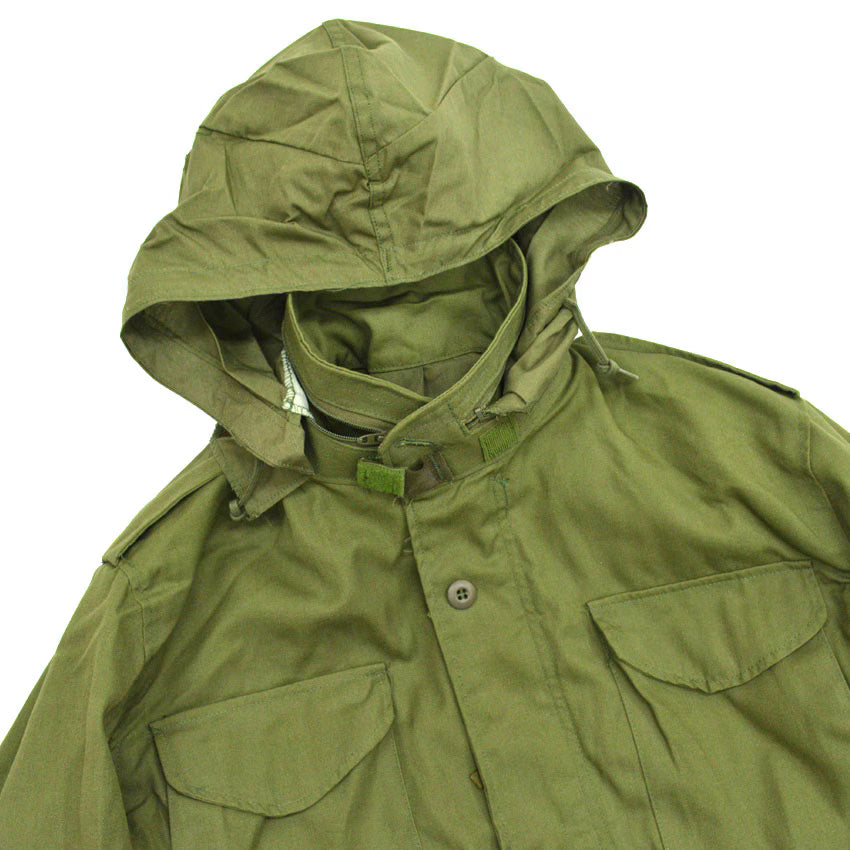 80's Deadstock USARMY M-65 OD 3rd Brass Zipper ... SR