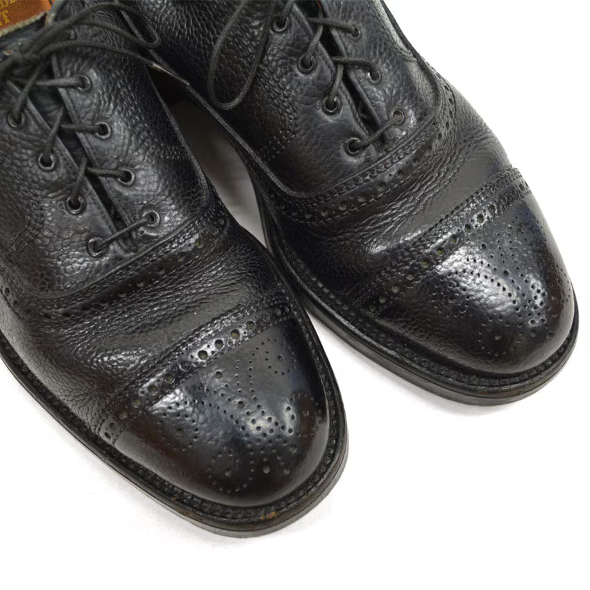 50's~ BOYD'S 'THREADNEEDLE STREET' Cap Toe Shoes... 71/2D