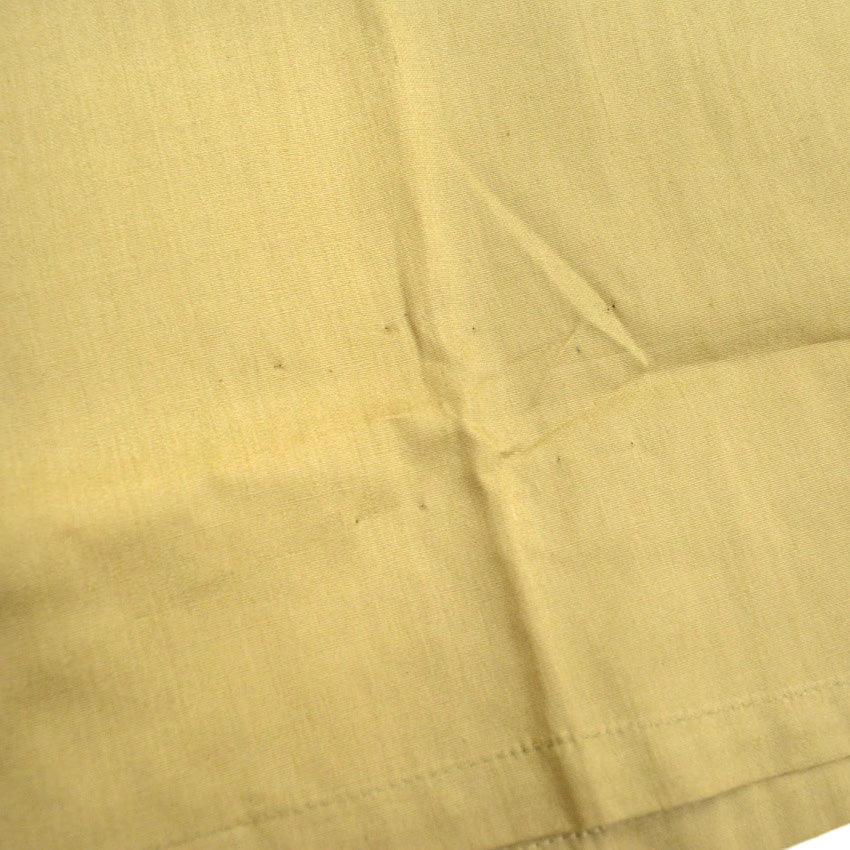 50's~ Deadstock GOLD STAR POPLIN S/S SHIRT...M
