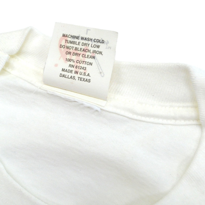 90's~ Deadstock juli Red White Blue Star T-shirt... L