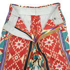 ~70's Steve Petix 'Native Pattern' Cotton Slacks...