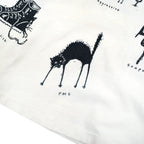 90's YOUR HEAD GOES HERE Cat Graphic T-Shirt ... L