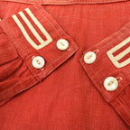20's Nayvee MIDDIWEAR Red Chambray Sailor Jacket...
