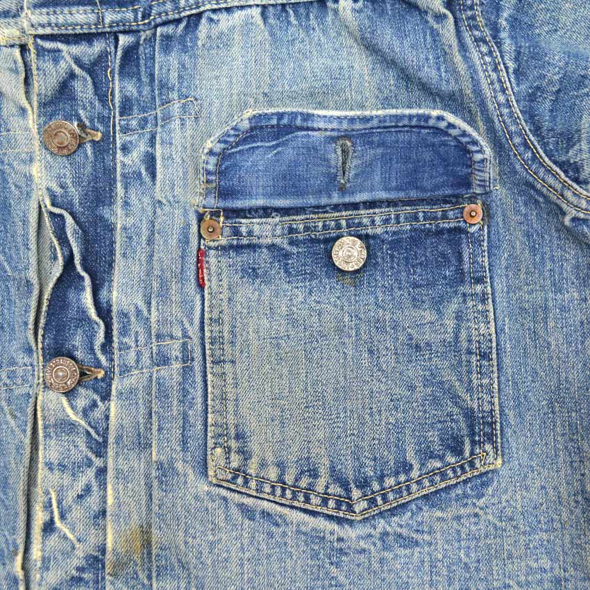 40's LEVI'S 506XX DENIM JACKET ... AS IS