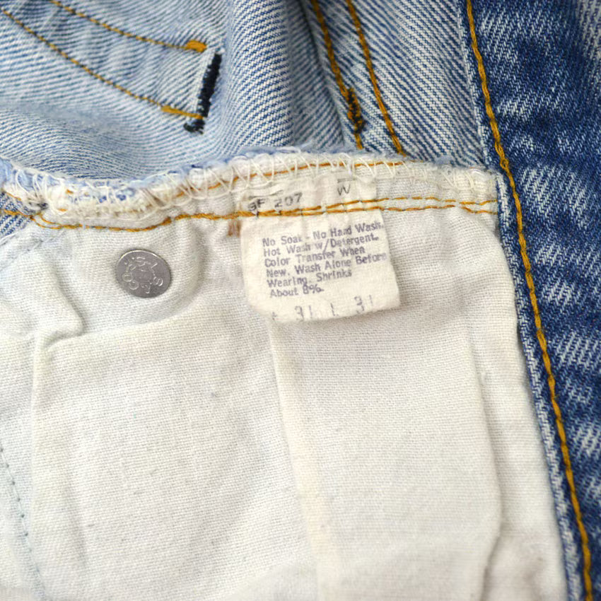70's〜 Levi's 501 66後期 手書きスマイル ... W30 L28