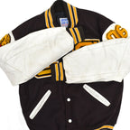 EMBROIDERY USA FULL PATCH VARSITY JACKET...S