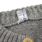 70's~ GRIGOROPOULOS BROS Snowflake Wool knit Sweater... XL