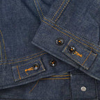 70's Deadstock Lee 220 Denim Jacket Indigo... 40