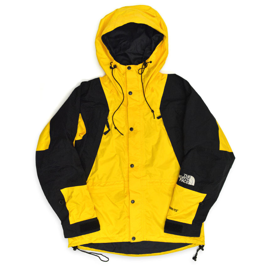 90's THE NORTH FACE MOUNTAIN LIGHT JACKET YELLOW...S