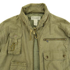 80's BANANA REPUBRIC TRAVEL & SAFARI PHOTOJURNALIST JACKET...S