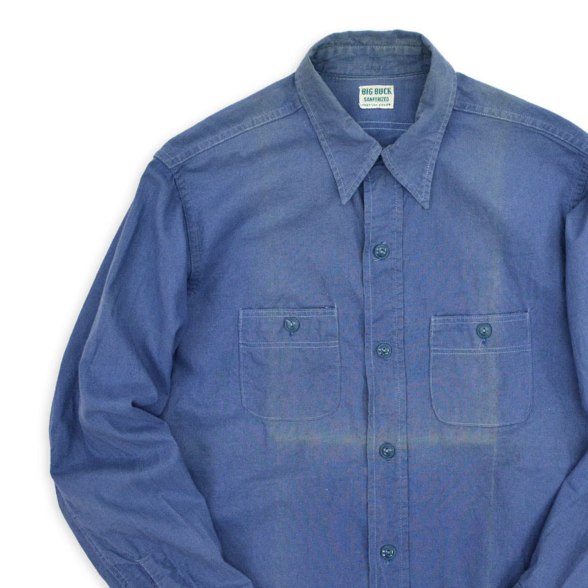 1950's BIG BUCK FAST VAT COLOR WORK SHIRT ベタシャン ... S
