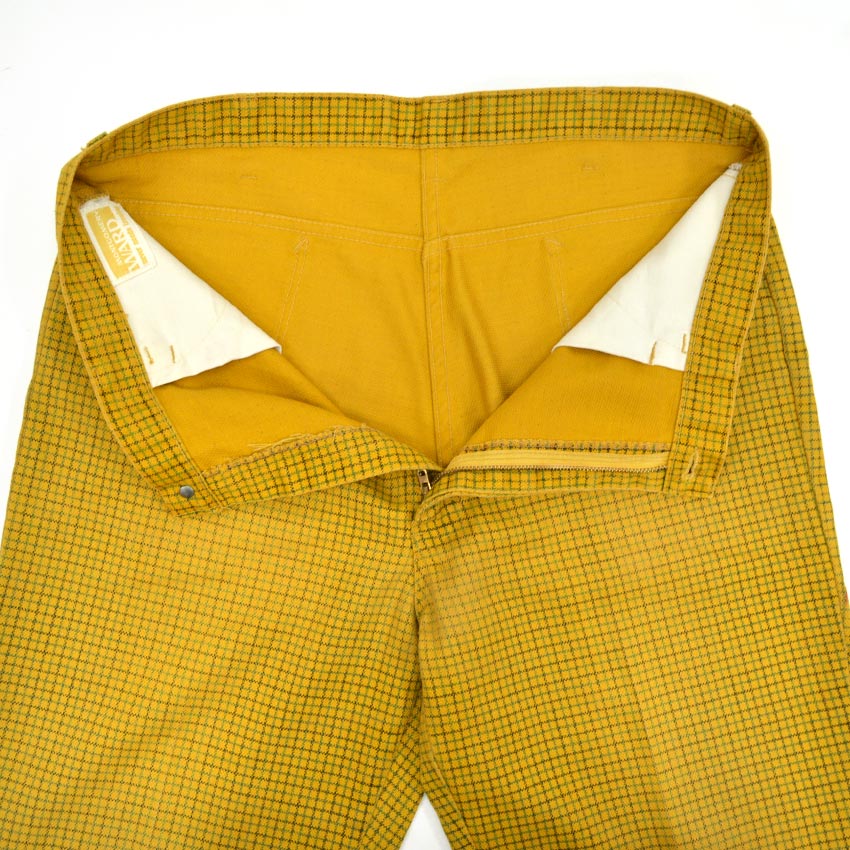 1960's~ MONTGOMERY WARD TAPERED PANTS...W34 L28