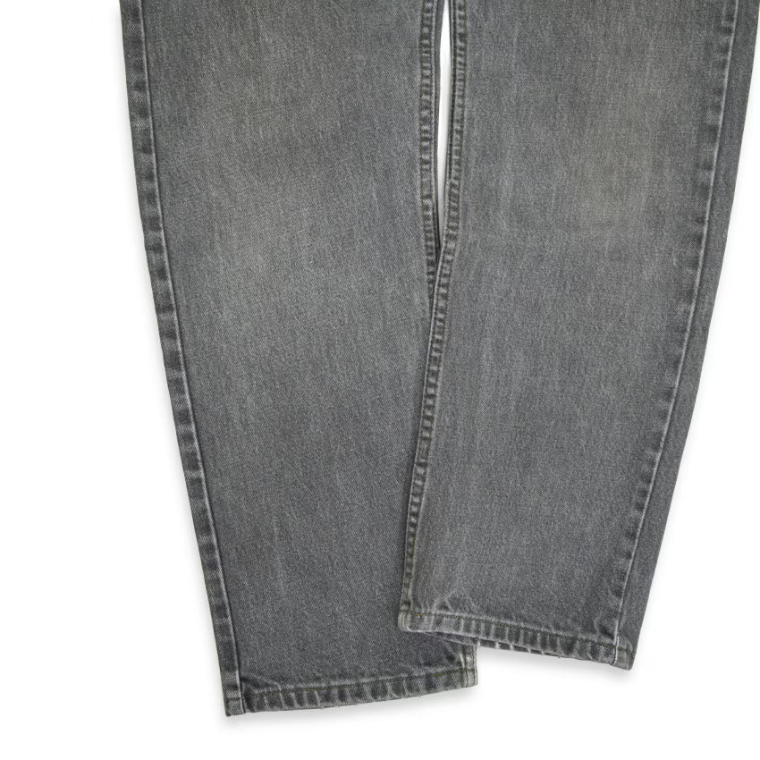 1980's Levi's 40505 FADED BLACK DENIM PANTS... W33 L29