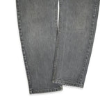 1980's Levi's 40505 FADED BLACK DENIM PANTS... W33 L29