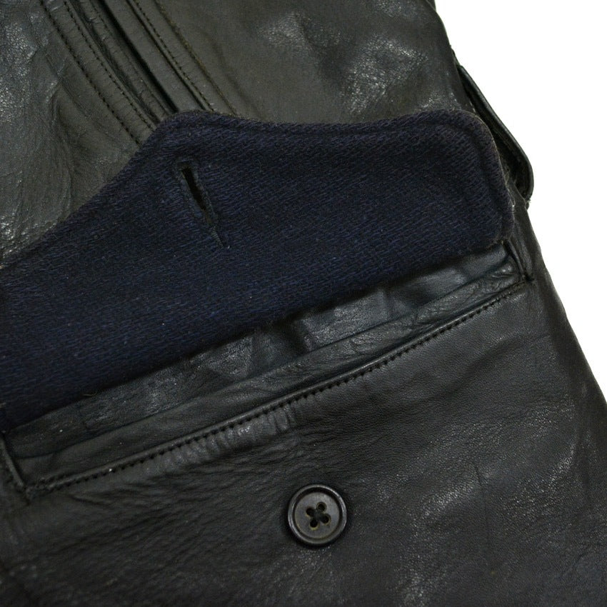 1930's H&L BLOCK HORSEHIDE CAR COAT...