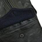 1930's H&L BLOCK HORSEHIDE CAR COAT...