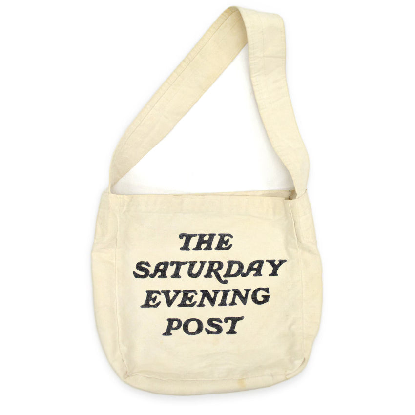 OLD THE SATURDAY EVENING POST DELIVERY BAG...