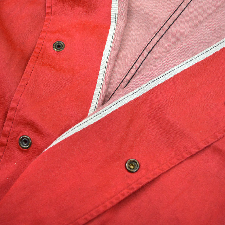 1960's USNAVY FLIGHT DECK CREW VEST RED...L/XL
