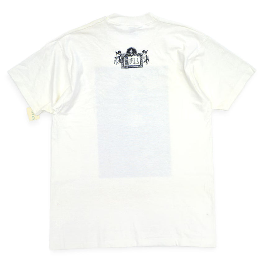 1990's Deadstock FRUIT OF THE LOOM モナリザ Dots Print T-shirt ... XL
