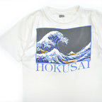 1980's wildwood productions 北斎 神奈川沖波裏 T-shirt ... L