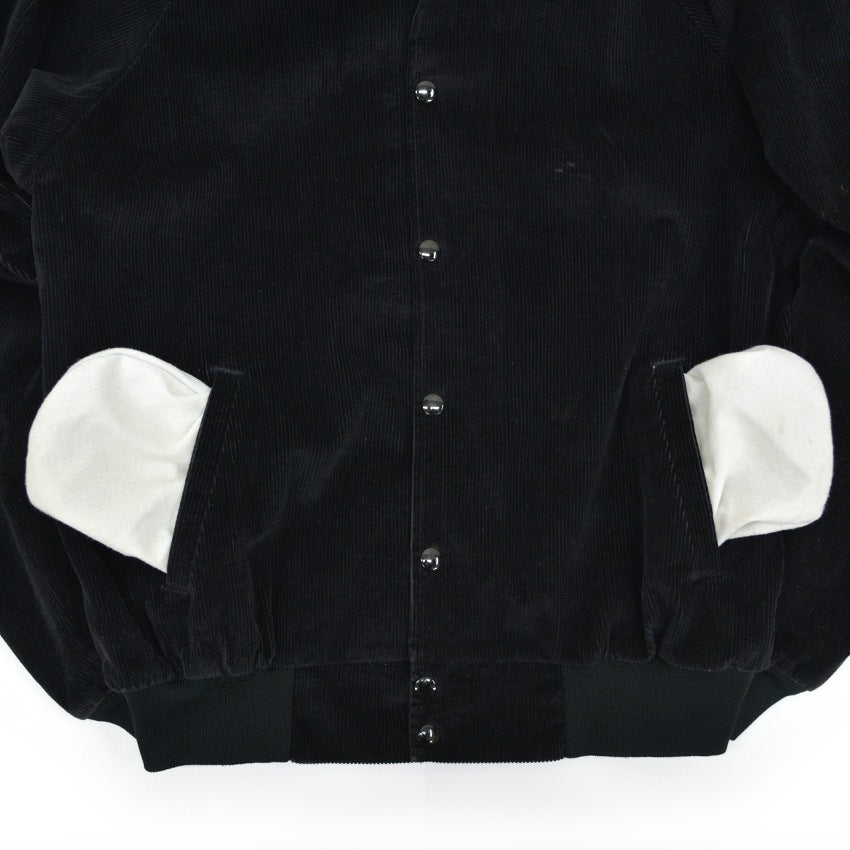 1990's K-Products BLACK PLAIN CORDUROY JACKET... L