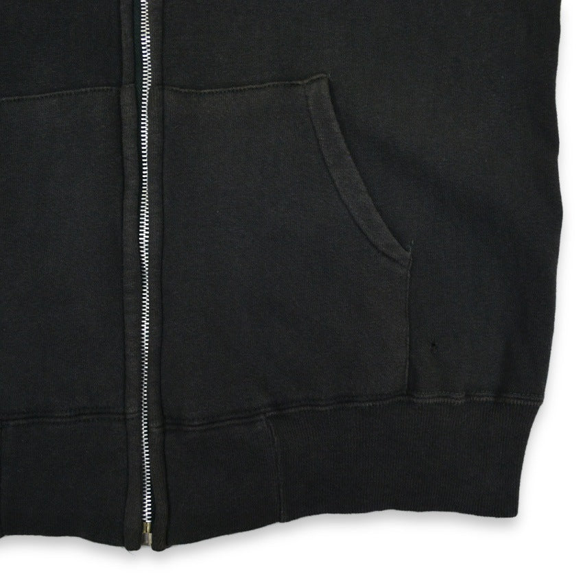1960's〜 BLACK ZIP UP SWEAT HOODIE ...