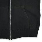 1960's〜 BLACK ZIP UP SWEAT HOODIE ...