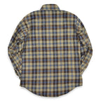1980's DEADSTOCK FIVE BROTHER LIGHT FLANNEL SHIRT...M