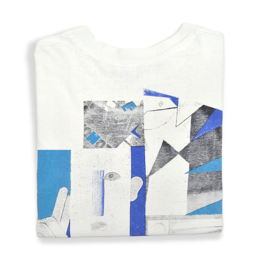 ~1990's Jantzen MONOLITH FACE ART T-SHIRT... L/XL