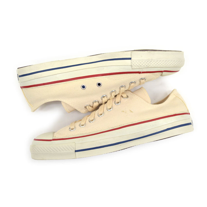 1970's Deadstock CONVERSE ALLSTAR OX WHITE CANVAS... 9