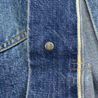 1950's LEVI'S 507XX DENIM JACKET BLEACHED...