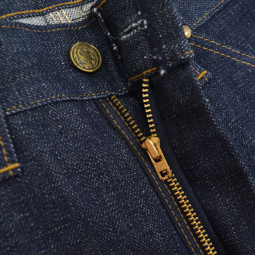 ~1970's DEADSTOCK Saddle King JEANS by KEY DENIM PANTS... W33 L36