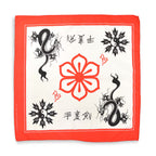 〜1980's WAMCRAFT 手裏剣 龍 陰陽 BANDANA ...