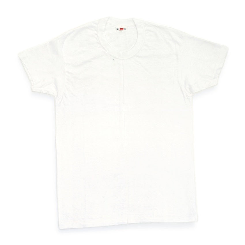 1960's Deadstock Hanes Plain T-shirt ... M
