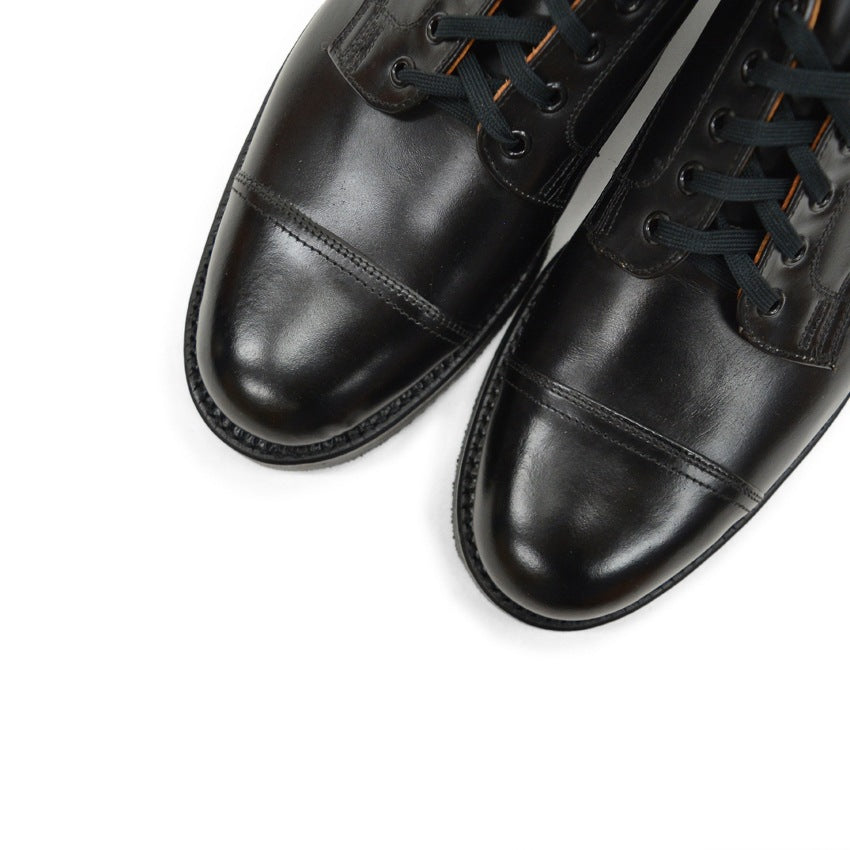1980's DEADSTOCK H.H.BROWN CAP TOE DERBY SHOES ... 91/2