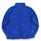 1990's CHICO'S DESIGN Kanji PRINT LINEN SHIRT...
