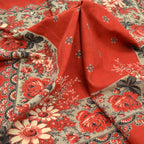 1880's~ ANTIQUE TURKEY RED BANDANA...