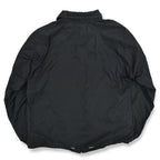 1970's~ RUSSELL ALL BLACK COACH JACKET... L